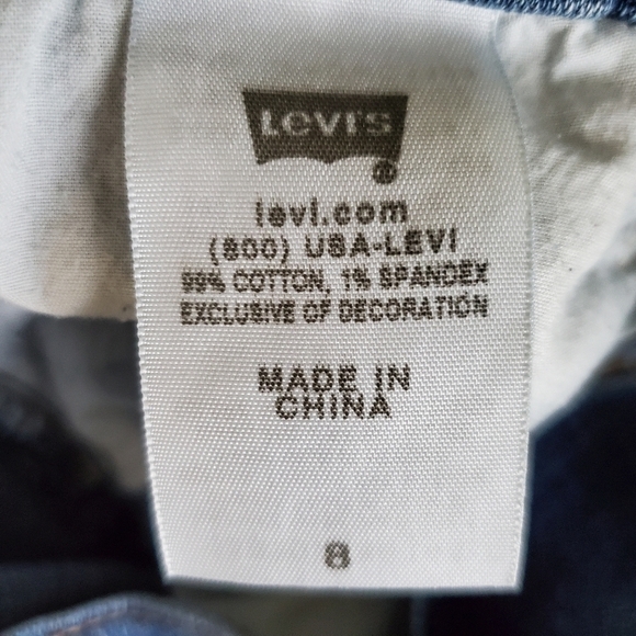 LEVI'S 515 5 POCKET DENIM CAPRI - Picture 8 of 9